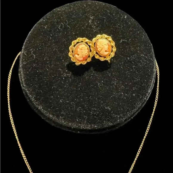 Amco 14K GO Cameo Set - Picture 5 of 6